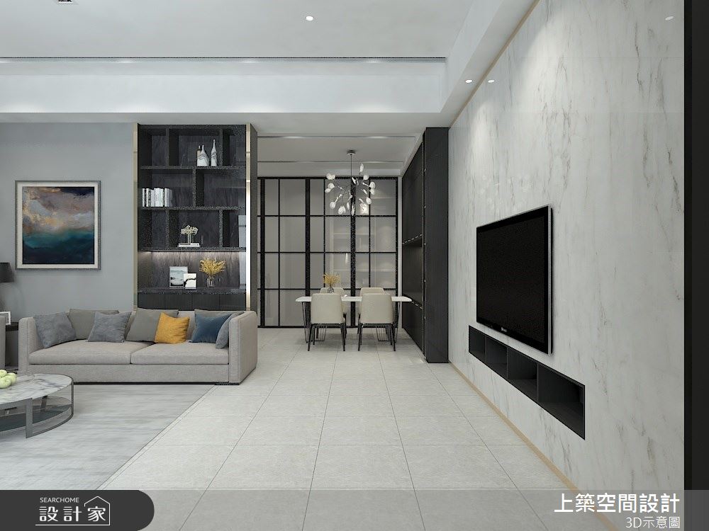 80坪預售屋＿現代風案例圖片＿上築空間設計＿上築_29之7