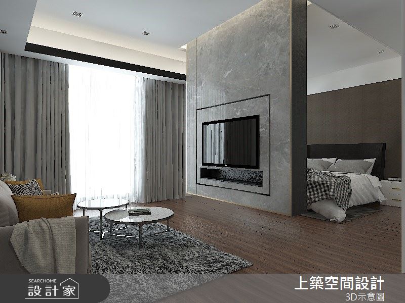 80坪預售屋＿現代風案例圖片＿上築空間設計＿上築_29之12