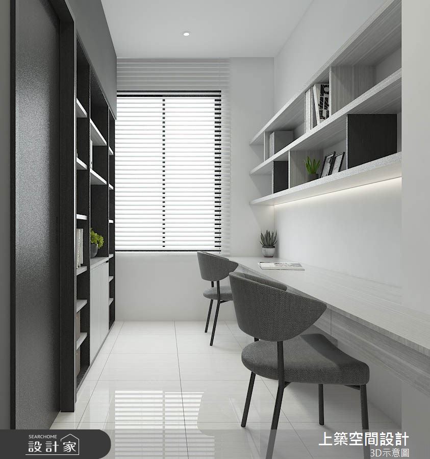 80坪預售屋＿現代風案例圖片＿上築空間設計＿上築_29之30