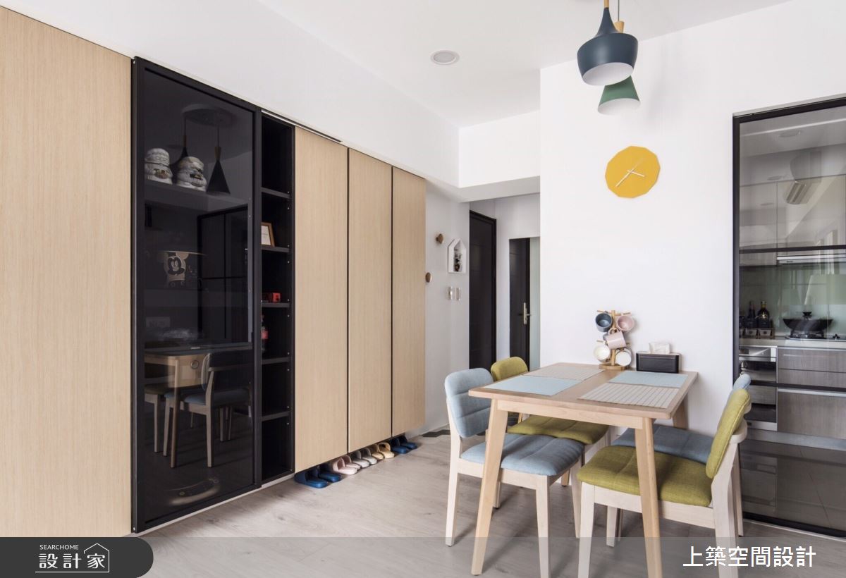 25坪新成屋(5年以下)＿北歐風餐廳案例圖片＿上築空間設計＿上築_30之2