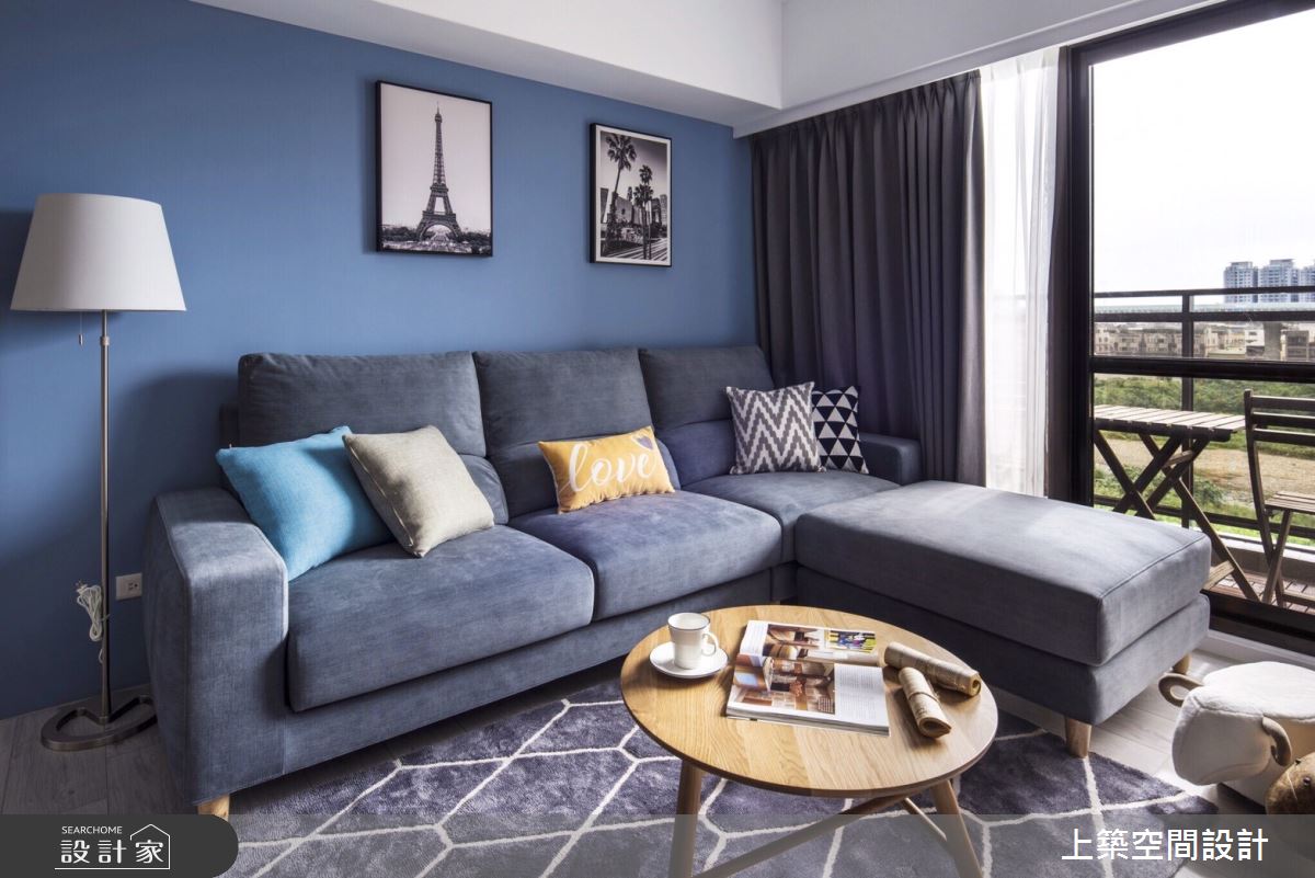 25坪新成屋(5年以下)＿北歐風客廳案例圖片＿上築空間設計＿上築_30之7