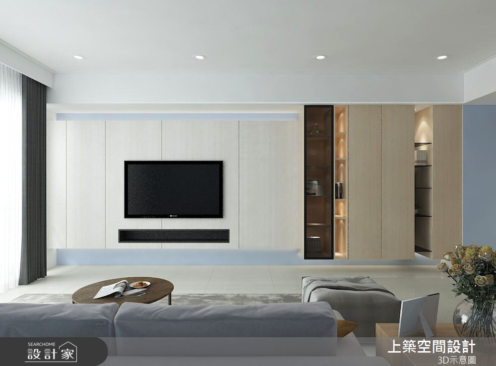 30坪老屋(16~30年)＿混搭風客廳案例圖片＿上築空間設計＿上築_32之3