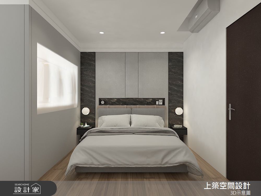 30坪老屋(16~30年)＿混搭風臥室案例圖片＿上築空間設計＿上築_32之6