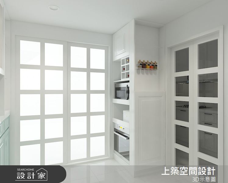 25坪老屋(16~30年)＿美式風吧檯案例圖片＿上築空間設計＿上築_33之6