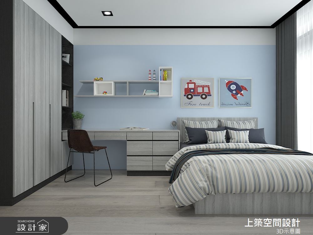 50坪老屋(16~30年)＿現代風臥室案例圖片＿上築空間設計＿上築_34之18