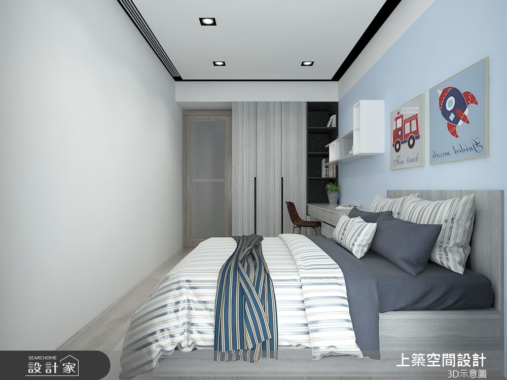 50坪老屋(16~30年)＿現代風臥室案例圖片＿上築空間設計＿上築_34之20