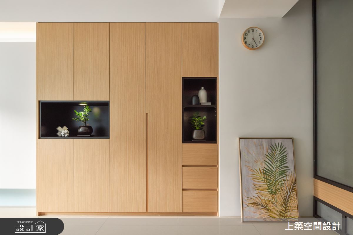 28坪新成屋(5年以下)＿北歐風玄關案例圖片＿上築空間設計＿上築_35之3