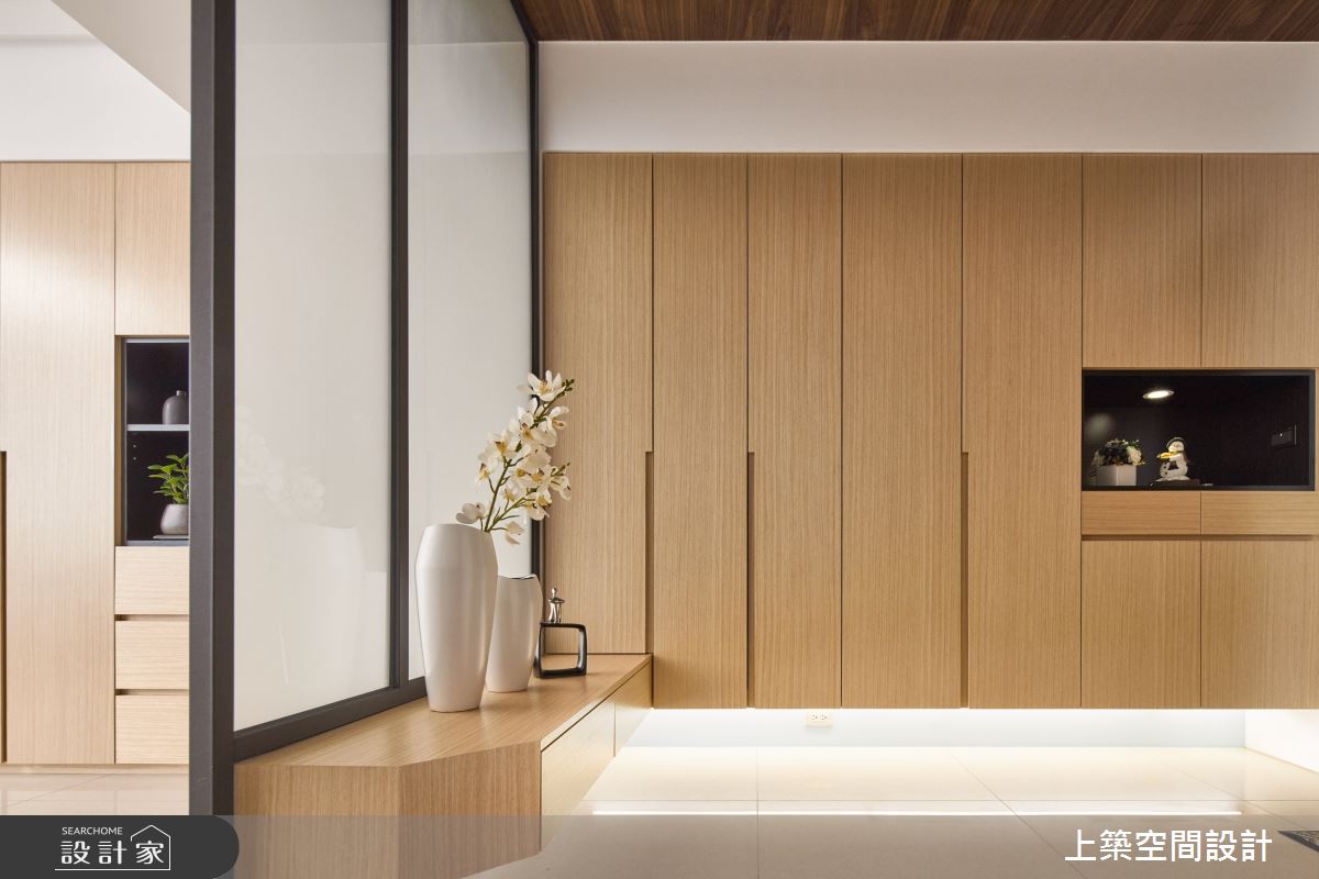 28坪新成屋(5年以下)＿北歐風玄關案例圖片＿上築空間設計＿上築_35之1