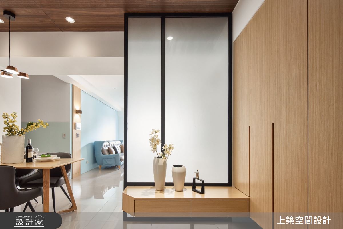 28坪新成屋(5年以下)＿北歐風玄關案例圖片＿上築空間設計＿上築_35之2