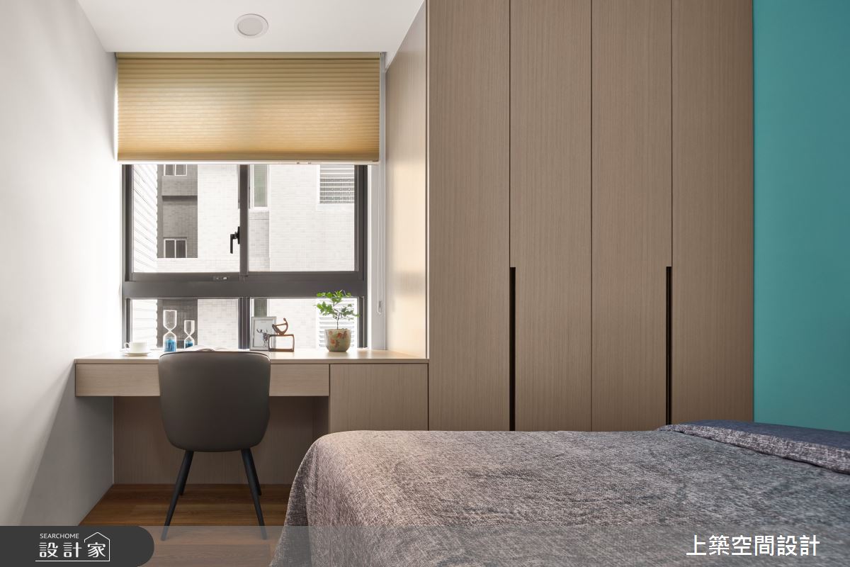 28坪新成屋(5年以下)＿北歐風臥室案例圖片＿上築空間設計＿上築_35之25