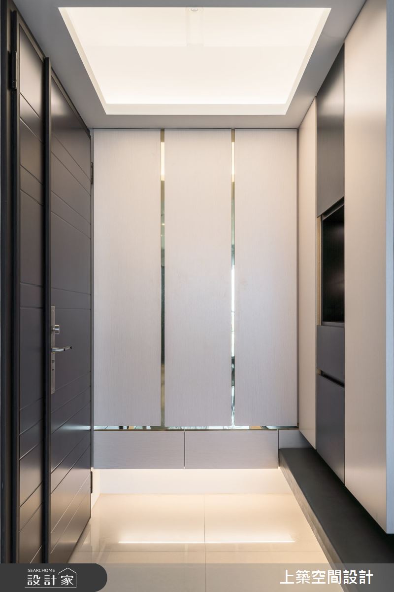 40坪新成屋(5年以下)＿現代風玄關案例圖片＿上築空間設計＿上築_37之1