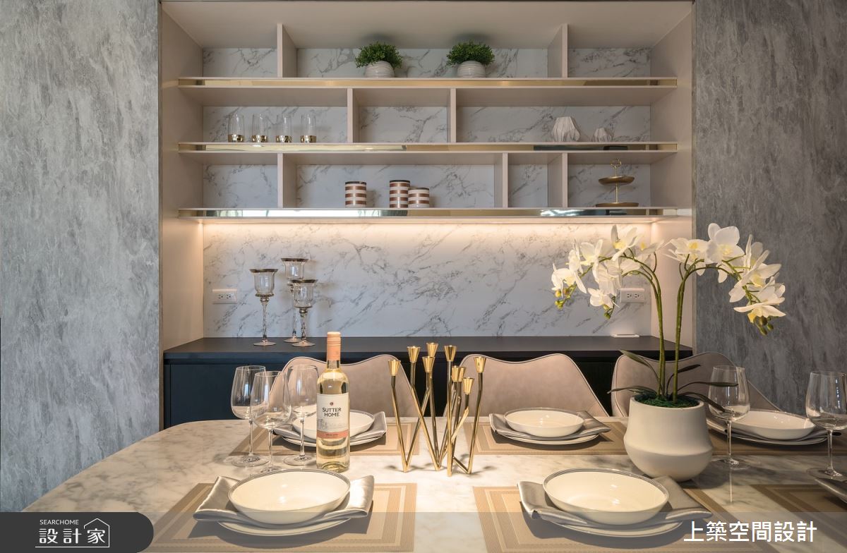 40坪新成屋(5年以下)＿現代風餐廳案例圖片＿上築空間設計＿上築_37之10