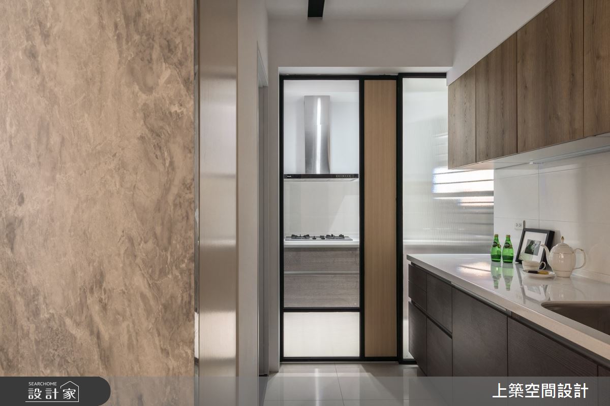 40坪新成屋(5年以下)＿現代風廚房案例圖片＿上築空間設計＿上築_37之11