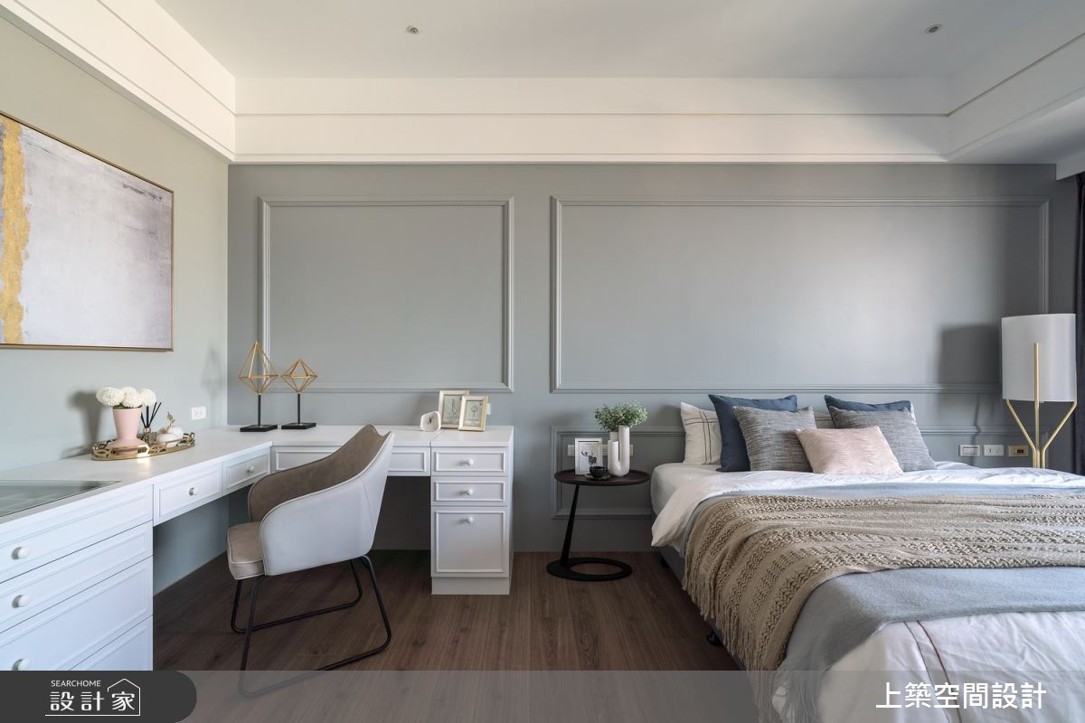 40坪新成屋(5年以下)＿現代風臥室案例圖片＿上築空間設計＿上築_37之17
