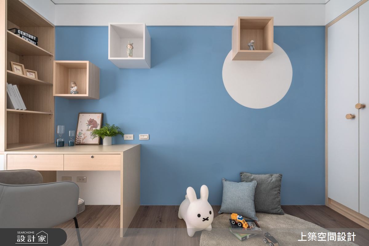 40坪新成屋(5年以下)＿現代風書房案例圖片＿上築空間設計＿上築_37之23