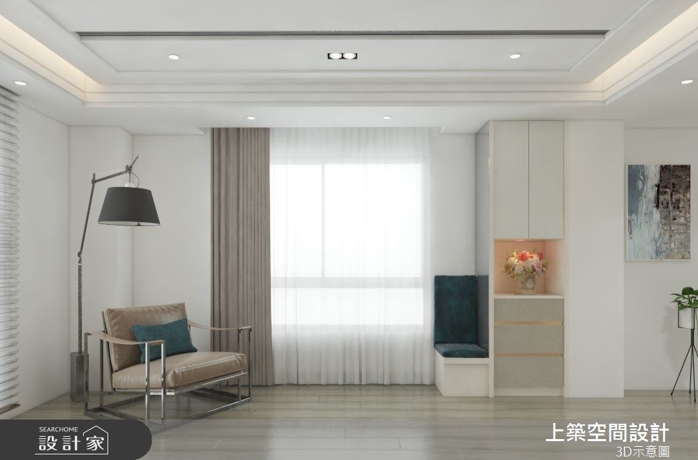 80坪新成屋(5年以下)＿現代風多功能室案例圖片＿上築空間設計＿上築_40之10