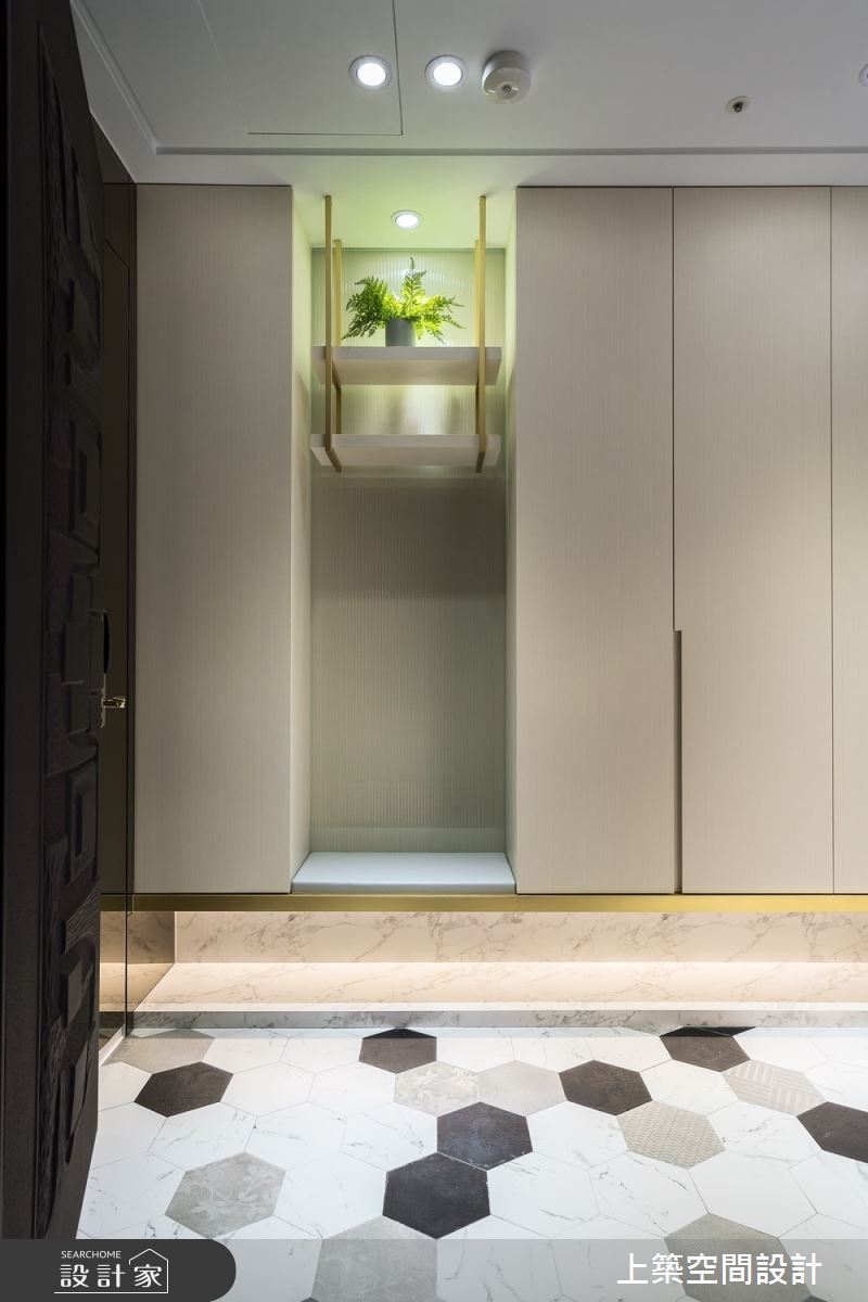 60坪新成屋(5年以下)＿現代風玄關案例圖片＿上築空間設計＿上築_41之1