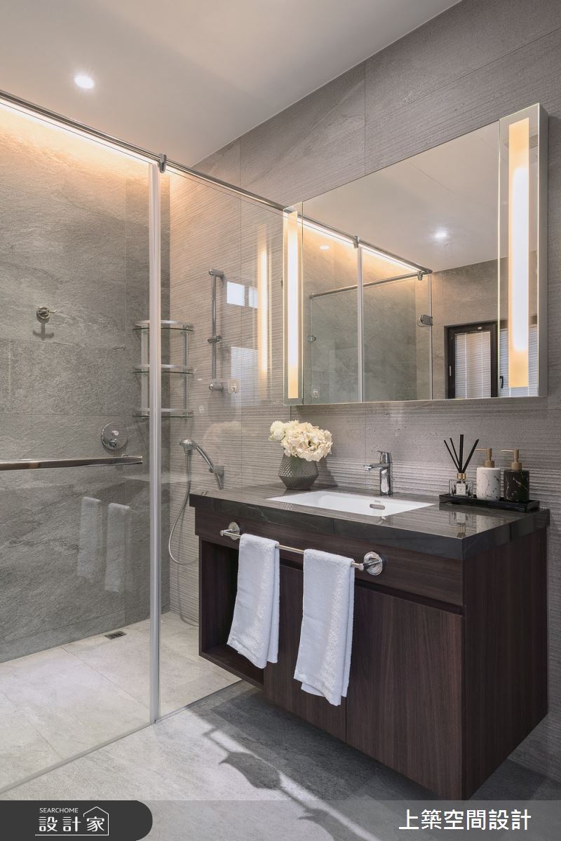 40坪老屋(16~30年)＿現代風浴室案例圖片＿上築空間設計＿上築_42之20