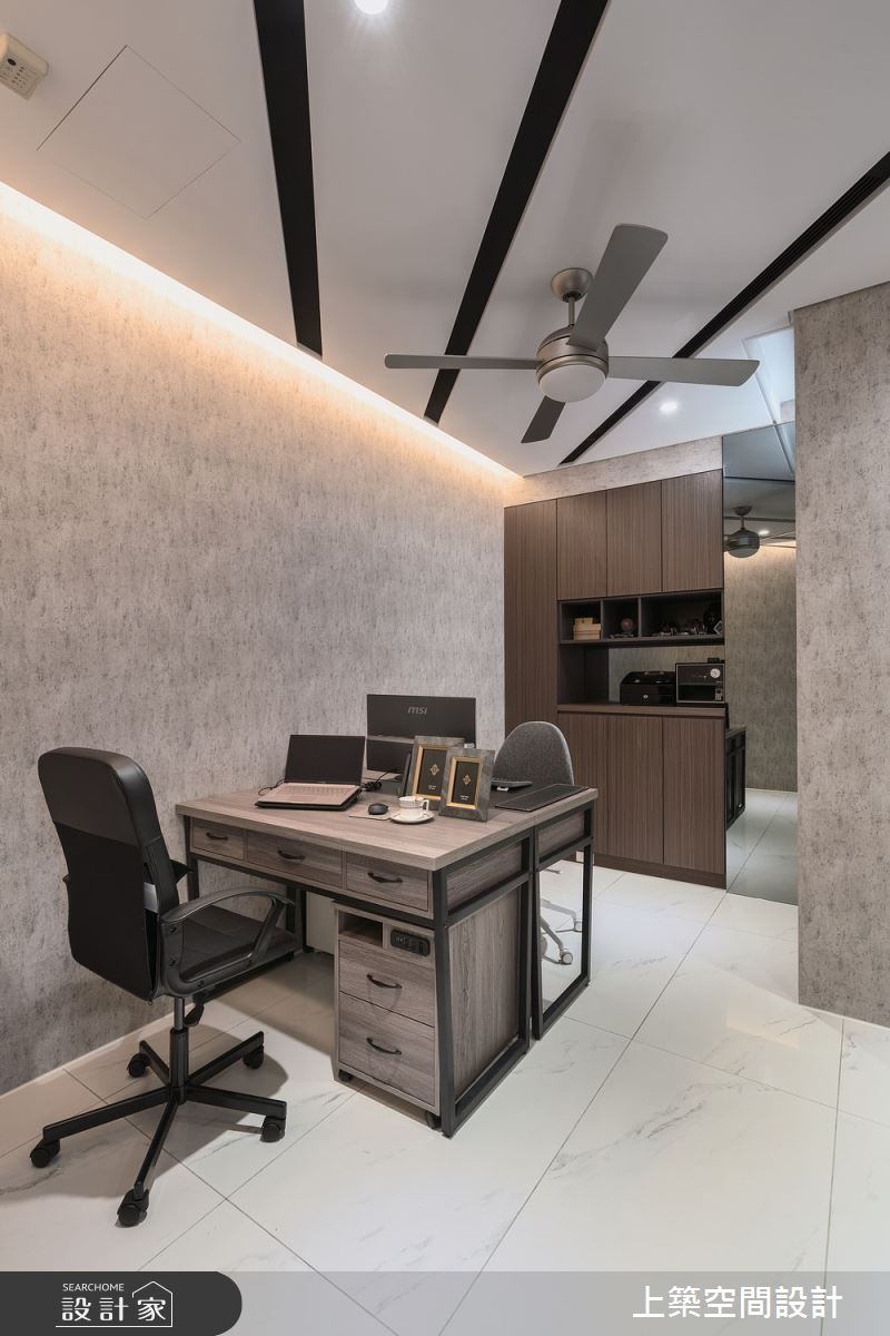 40坪老屋(16~30年)＿現代風書房案例圖片＿上築空間設計＿上築_42之9