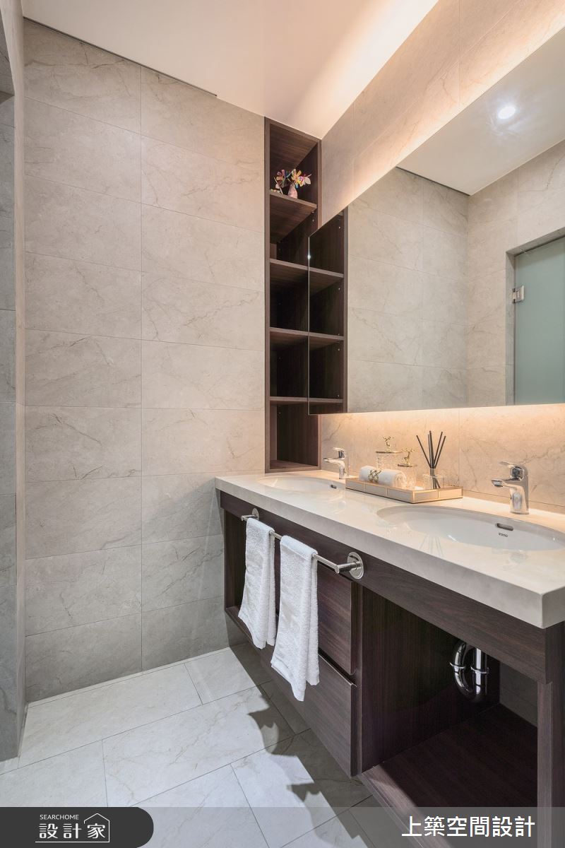 40坪老屋(16~30年)＿現代風浴室案例圖片＿上築空間設計＿上築_42之21