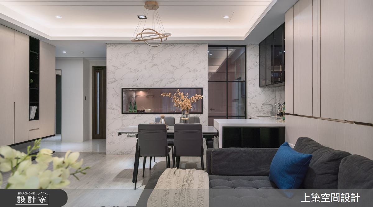 40坪老屋(16~30年)＿現代風客廳案例圖片＿上築空間設計＿上築_42之5