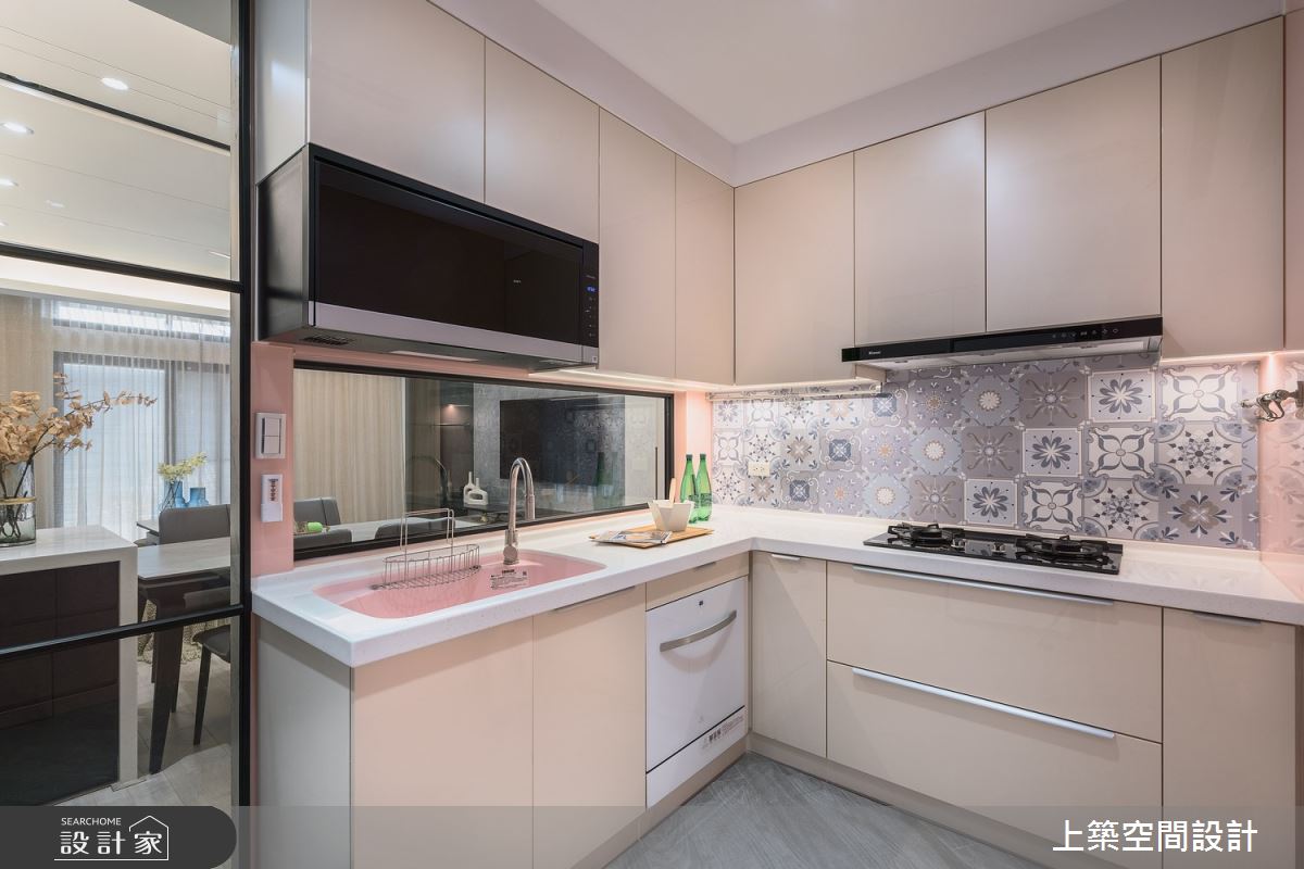40坪老屋(16~30年)＿現代風廚房案例圖片＿上築空間設計＿上築_42之7