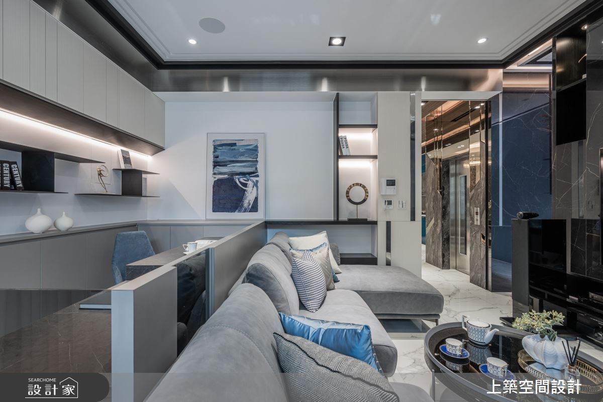 80坪老屋(16~30年)＿現代風客廳案例圖片＿上築空間設計＿上築_43之6