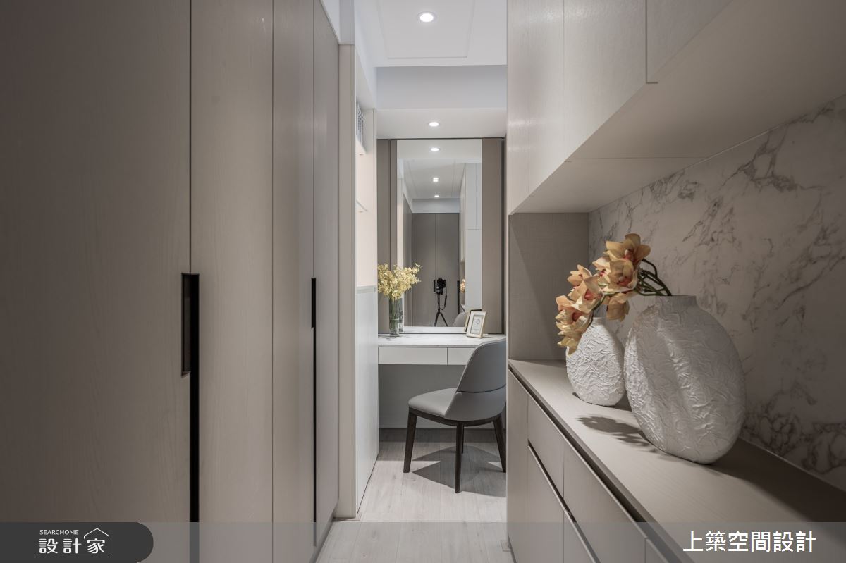 80坪老屋(16~30年)＿現代風更衣間案例圖片＿上築空間設計＿上築_43之24
