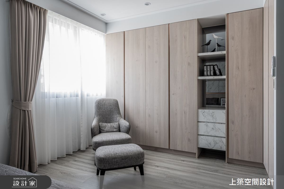 80坪老屋(16~30年)＿現代風臥室案例圖片＿上築空間設計＿上築_43之44