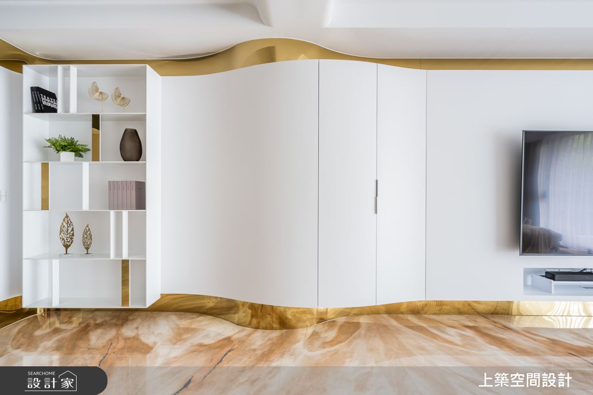 80坪新成屋(5年以下)＿北歐風客廳案例圖片＿上築空間設計＿上築_44之3