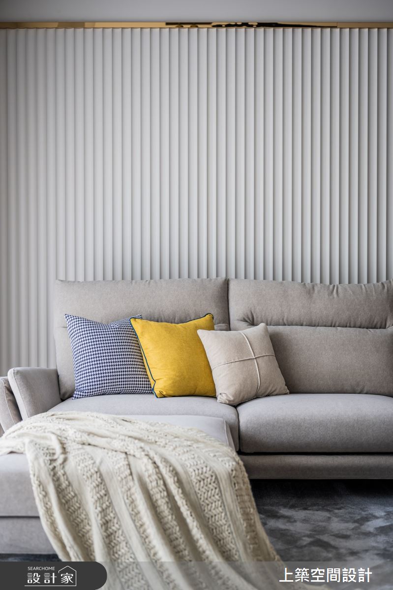 80坪新成屋(5年以下)＿北歐風客廳案例圖片＿上築空間設計＿上築_44之11