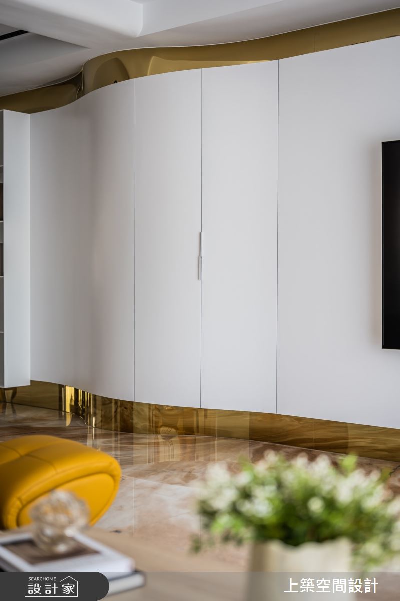 80坪新成屋(5年以下)＿北歐風客廳案例圖片＿上築空間設計＿上築_44之7