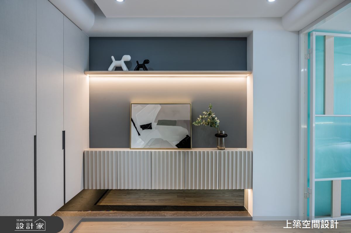 80坪新成屋(5年以下)＿北歐風走廊案例圖片＿上築空間設計＿上築_44之16