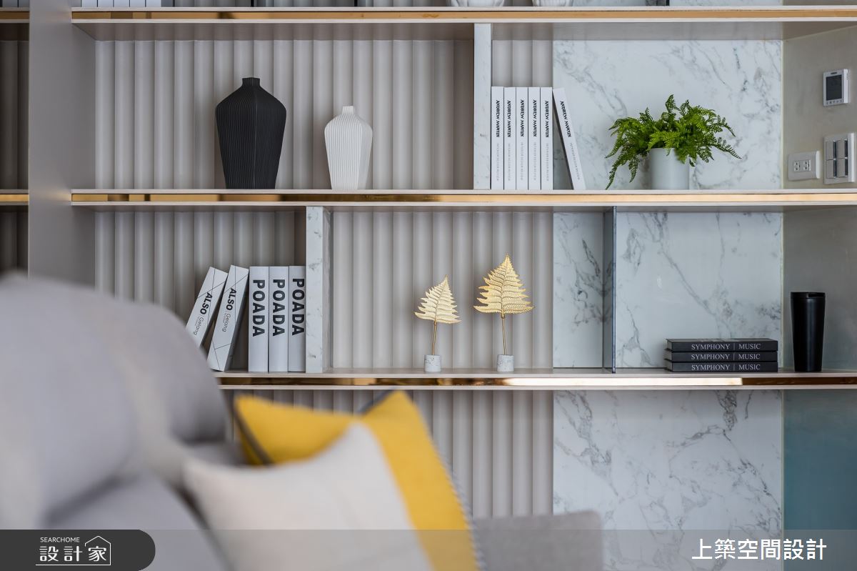 80坪新成屋(5年以下)＿北歐風客廳案例圖片＿上築空間設計＿上築_44之22