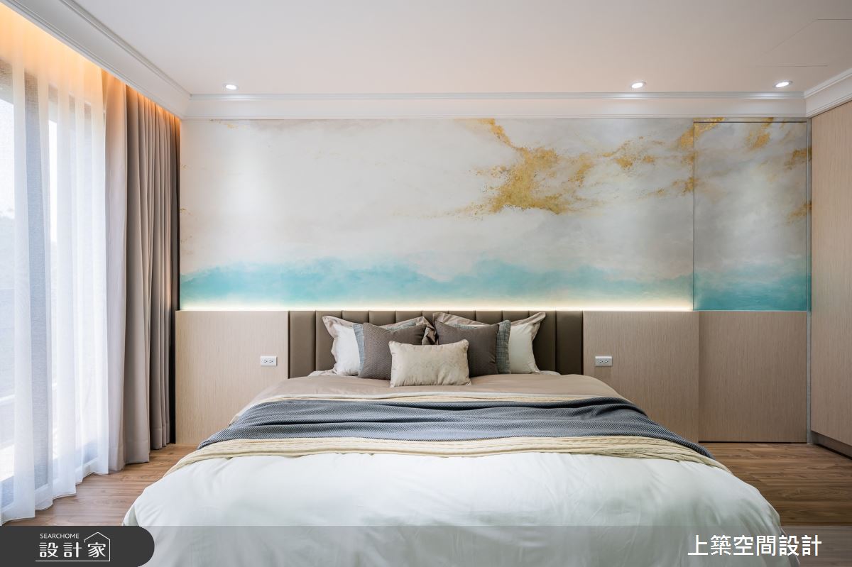 80坪新成屋(5年以下)＿北歐風臥室案例圖片＿上築空間設計＿上築_44之19