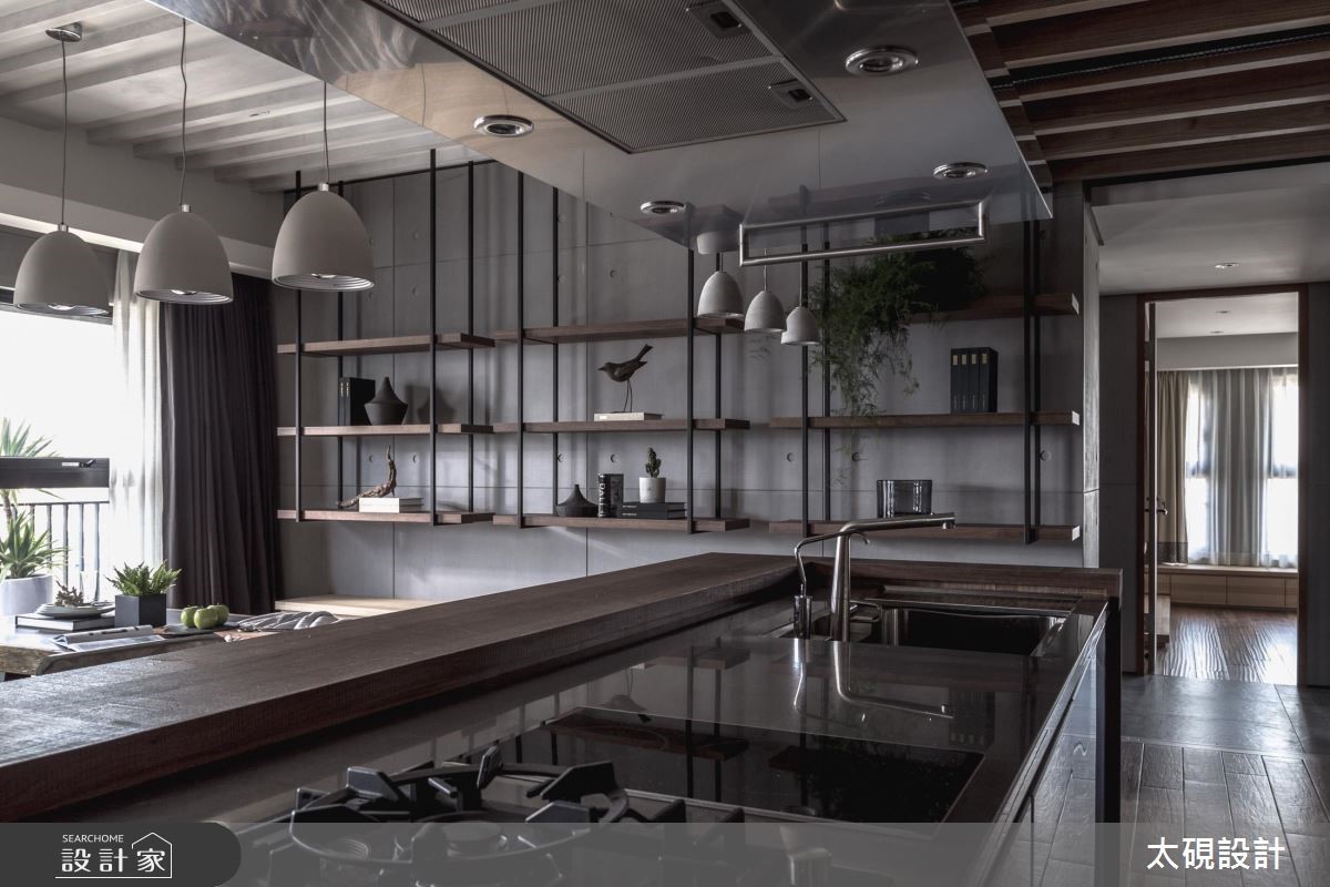 57坪新成屋(5年以下)＿奢華風廚房案例圖片＿太硯室內裝修有限公司＿太硯_AMWHouse之19