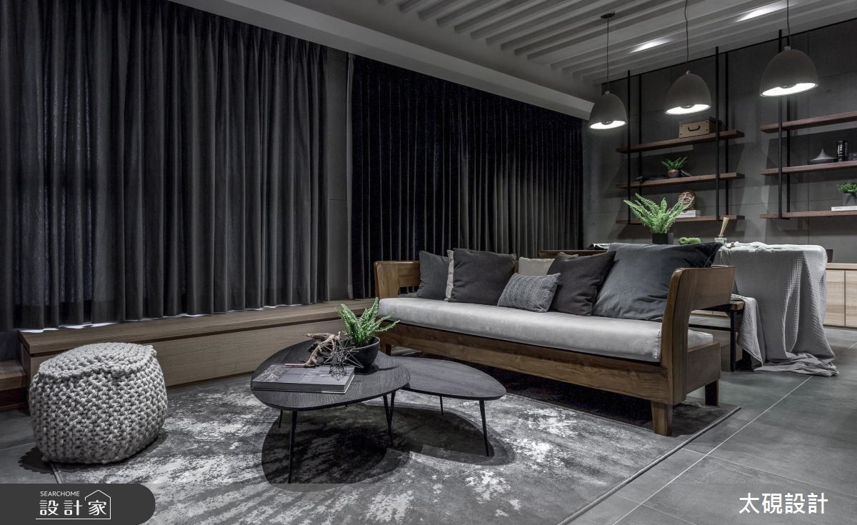 57坪新成屋(5年以下)＿奢華風客廳案例圖片＿太硯室內裝修有限公司＿太硯_AMWHouse之6