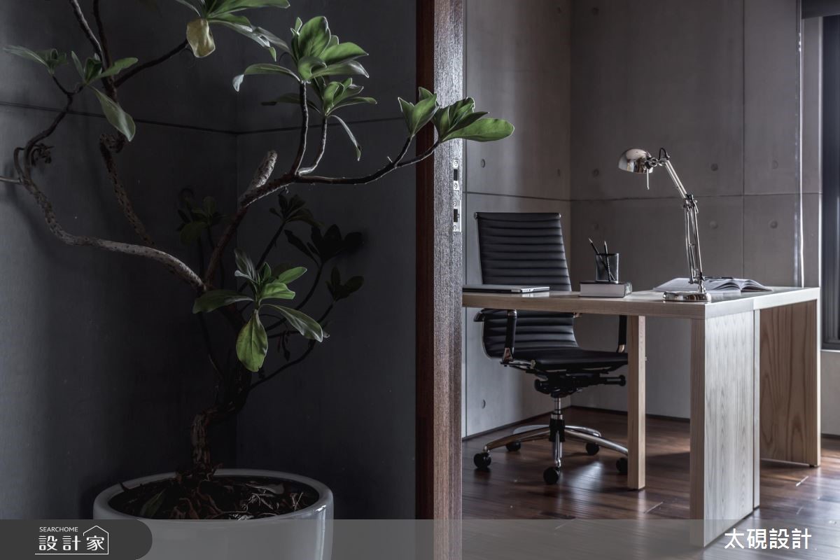 57坪新成屋(5年以下)＿奢華風書房案例圖片＿太硯室內裝修有限公司＿太硯_AMWHouse之22