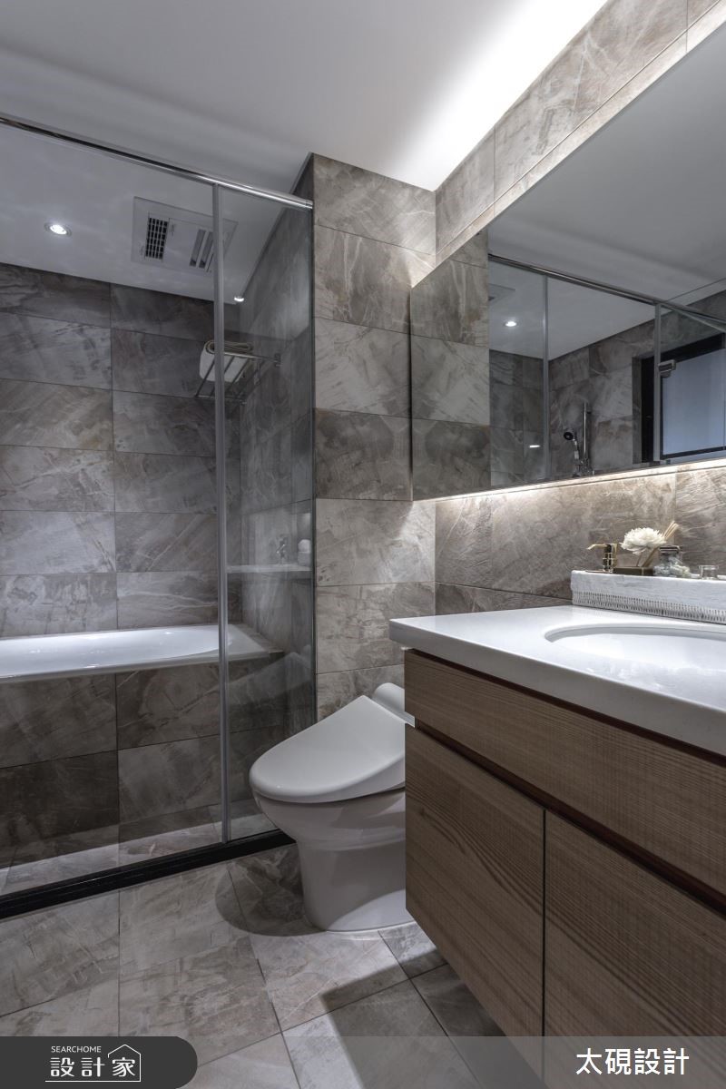 57坪新成屋(5年以下)＿奢華風浴室案例圖片＿太硯室內裝修有限公司＿太硯_AMWHouse之39
