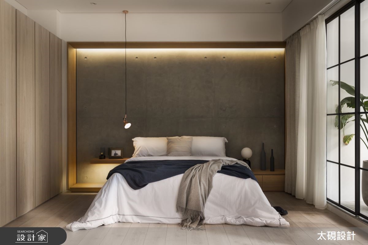 16坪新成屋(5年以下)＿現代風臥室案例圖片＿太硯室內裝修有限公司＿太硯_老貓宅之21