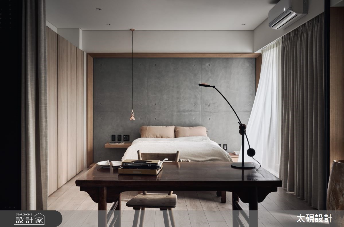 16坪新成屋(5年以下)＿現代風臥室案例圖片＿太硯室內裝修有限公司＿太硯_老貓宅之9