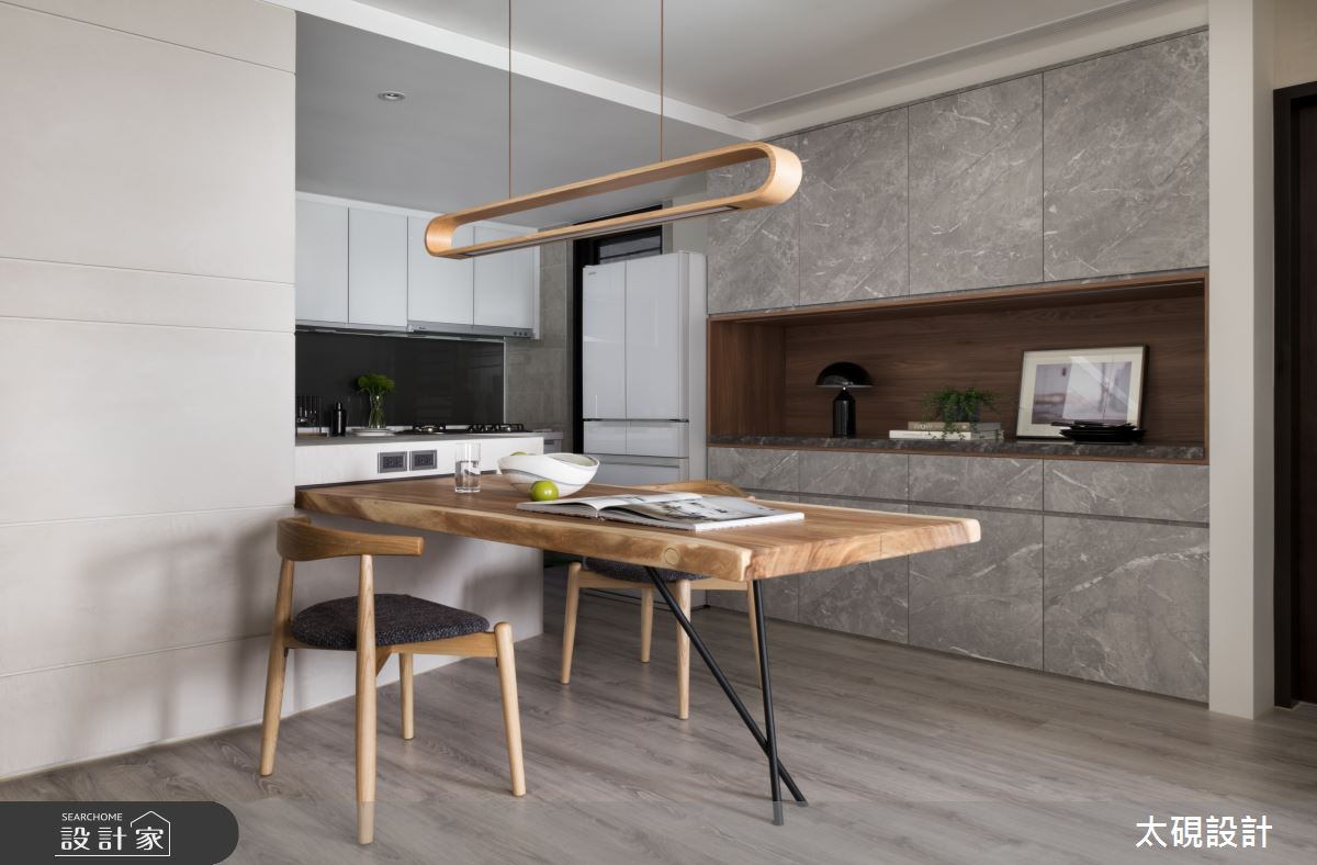 23坪新成屋(5年以下)＿簡約風餐廳案例圖片＿太硯室內裝修有限公司＿太硯_言真拾壹。簡之11