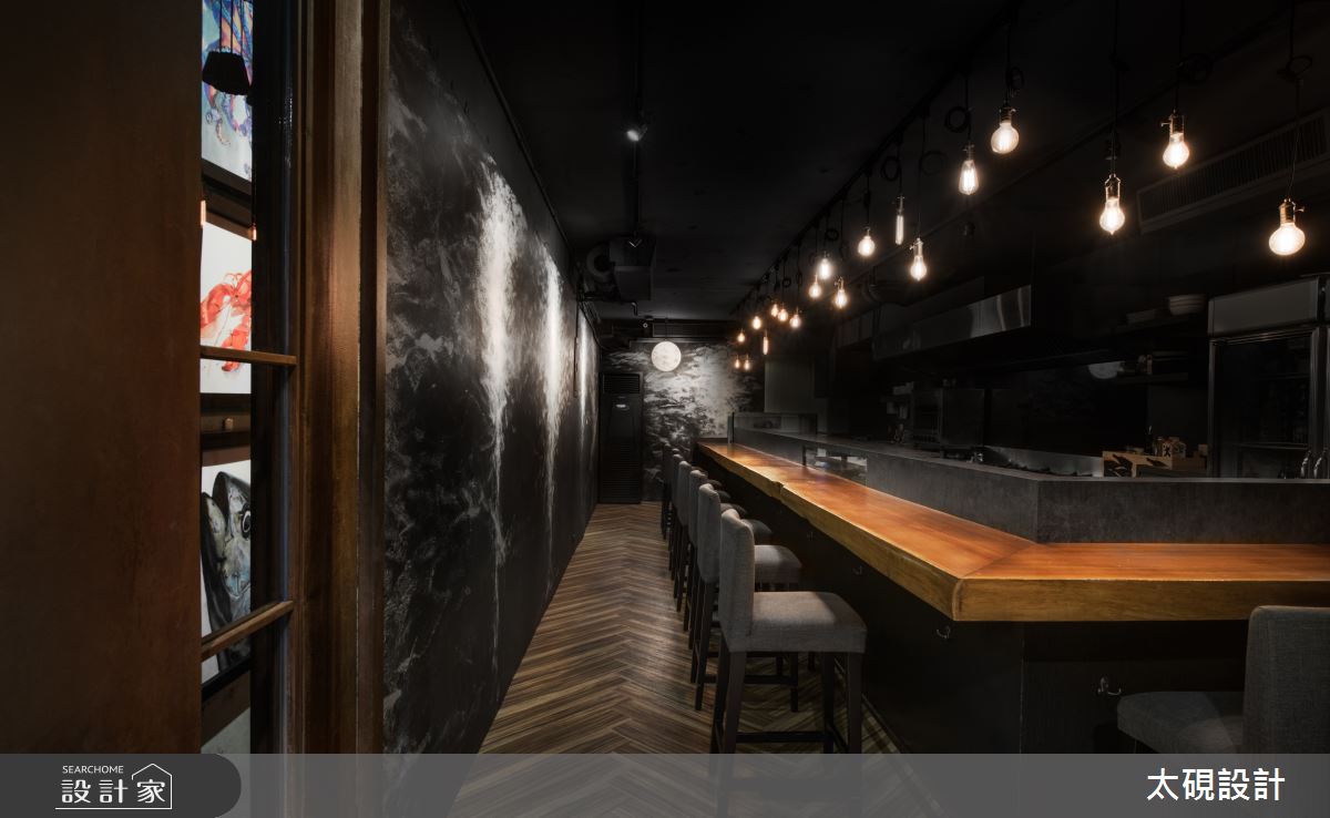 19坪老屋(16~30年)＿工業風商業空間案例圖片＿太硯室內裝修有限公司＿太硯_月夜漁火-玄月bistro之14