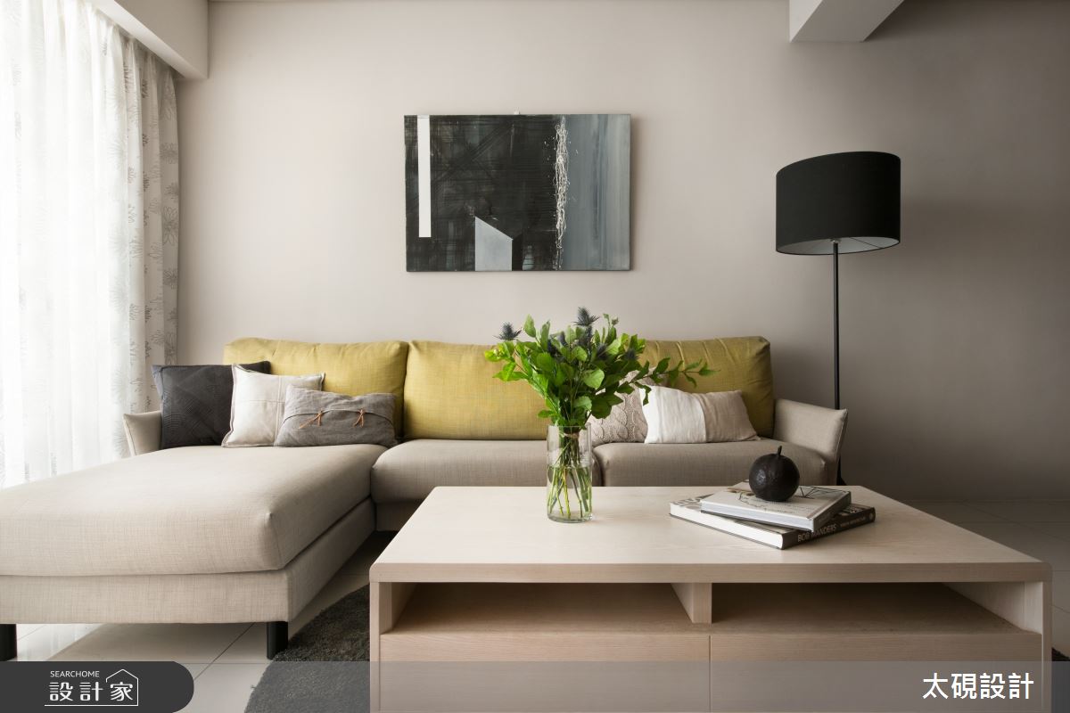 26坪老屋(31~40年)＿簡約風客廳案例圖片＿太硯室內裝修有限公司＿太硯_大隱之17