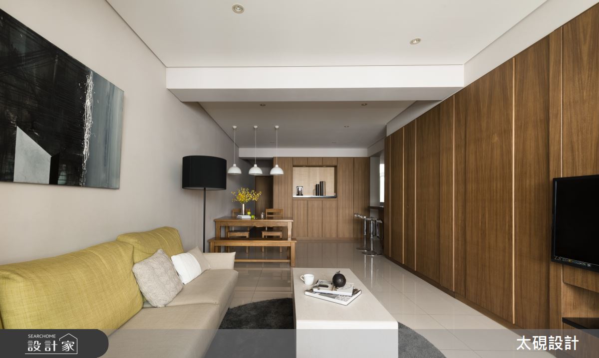 26坪老屋(31~40年)＿簡約風客廳案例圖片＿太硯室內裝修有限公司＿太硯_大隱之12