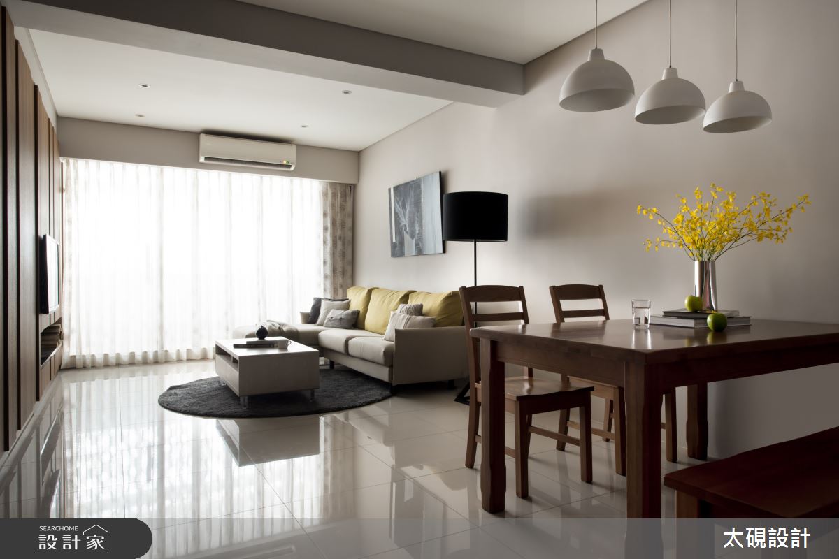 26坪老屋(31~40年)＿簡約風客廳餐廳案例圖片＿太硯室內裝修有限公司＿太硯_大隱之8