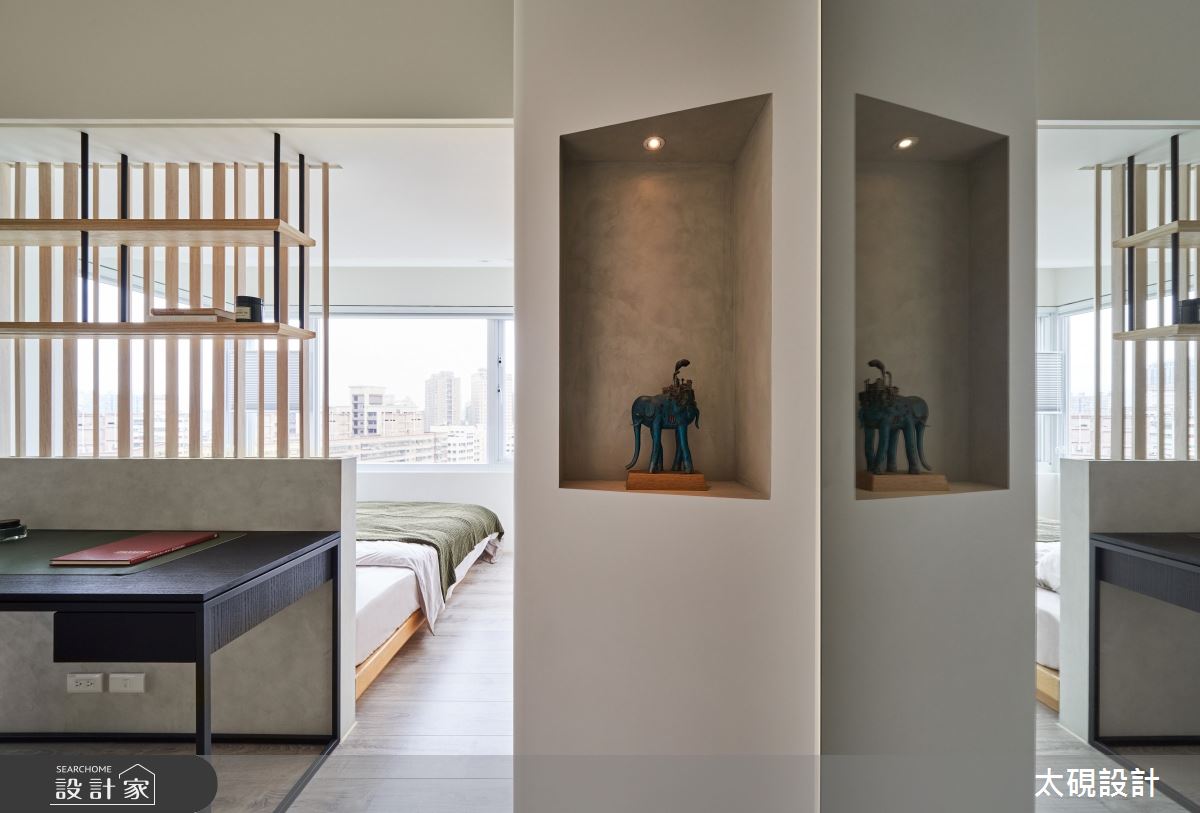 25坪老屋(31~40年)＿簡約風書房案例圖片＿太硯室內裝修有限公司＿太硯_返樸之21