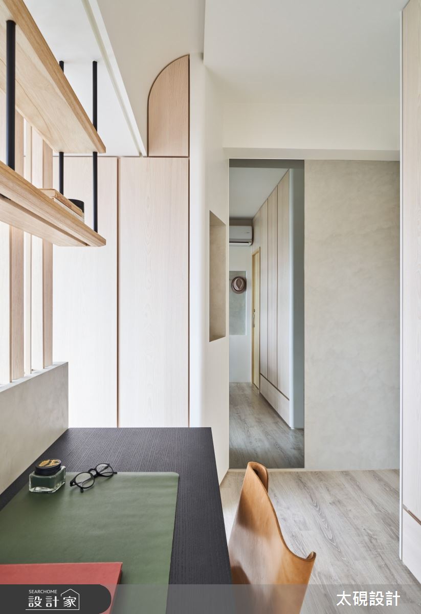 25坪老屋(31~40年)＿簡約風書房案例圖片＿太硯室內裝修有限公司＿太硯_返樸之24