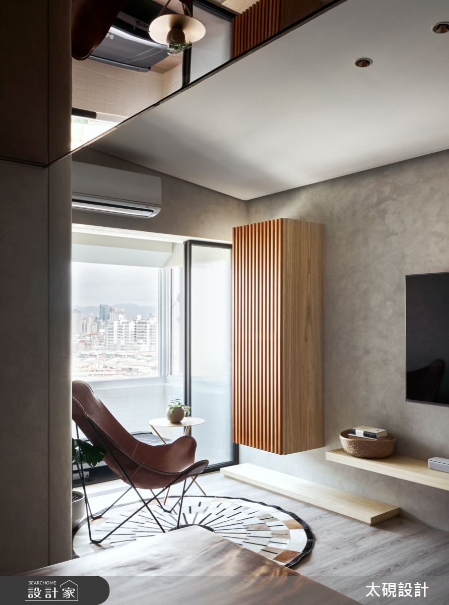 25坪老屋(31~40年)＿簡約風客廳案例圖片＿太硯室內裝修有限公司＿太硯_返樸之7