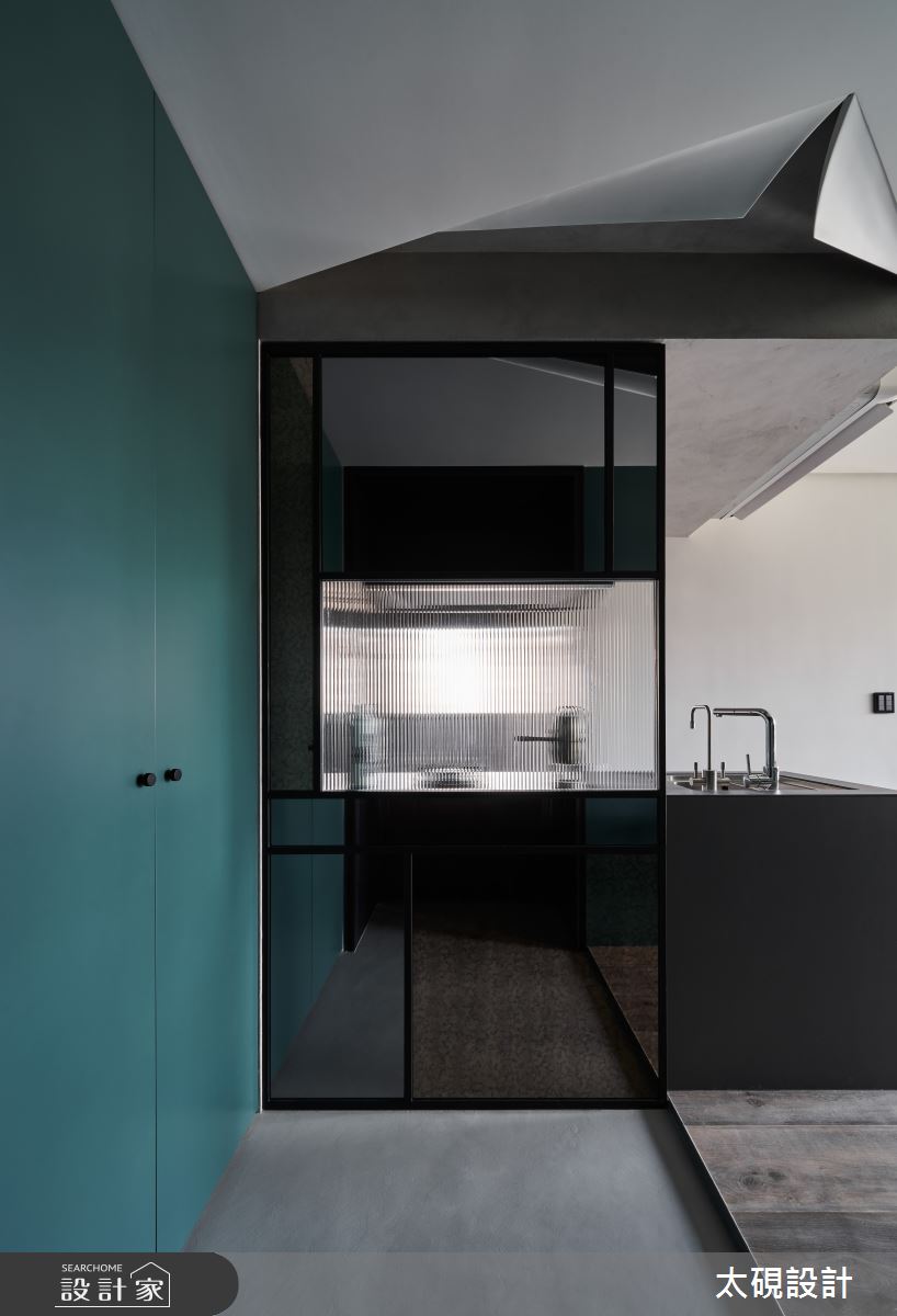13坪新成屋(5年以下)＿現代風玄關廚房案例圖片＿太硯室內裝修有限公司＿太硯_山與澗之2